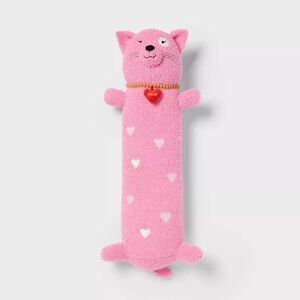 Pillowfort Cat Kids' 3.5lbs Weighted Plush Throw Pillow Pink NWT